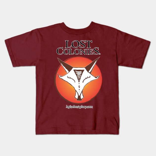 Fox Shirt Kids T-Shirt by LostColoniesLarp